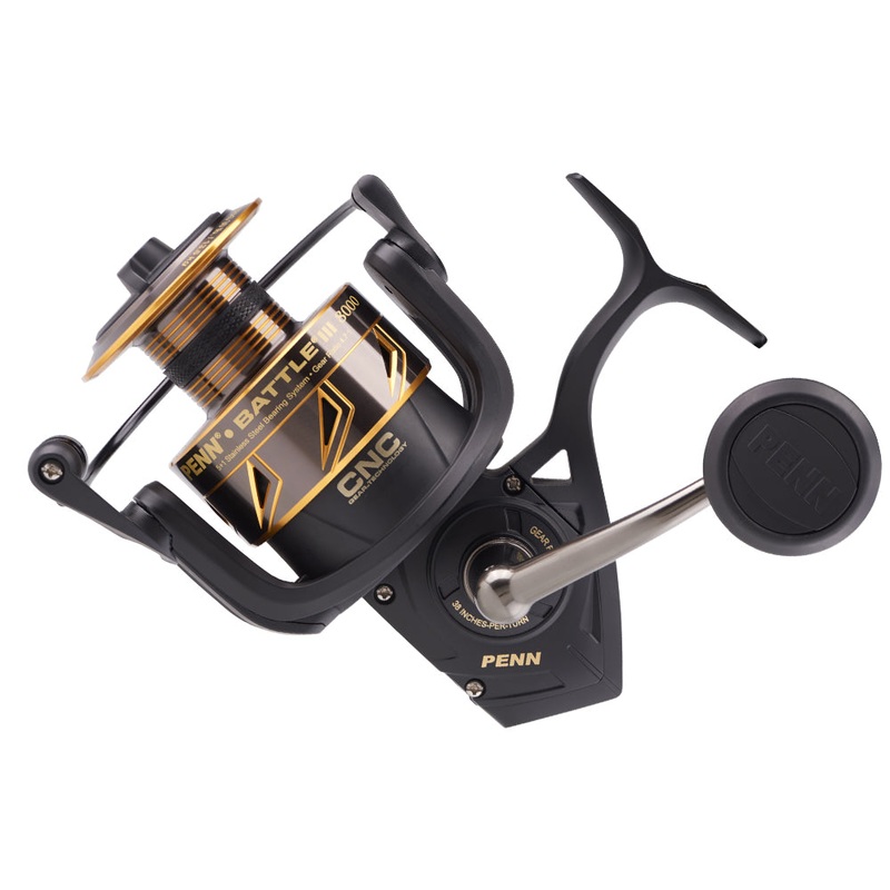 Penn Battle III Spinning Reel 8000 4.7:1 | BTLIII8000