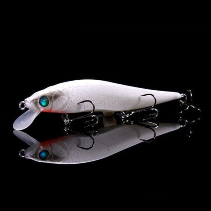 Megabass Vision 110+1 Jr. Jerkbait (SP-C) White Butterfly | 0469854361