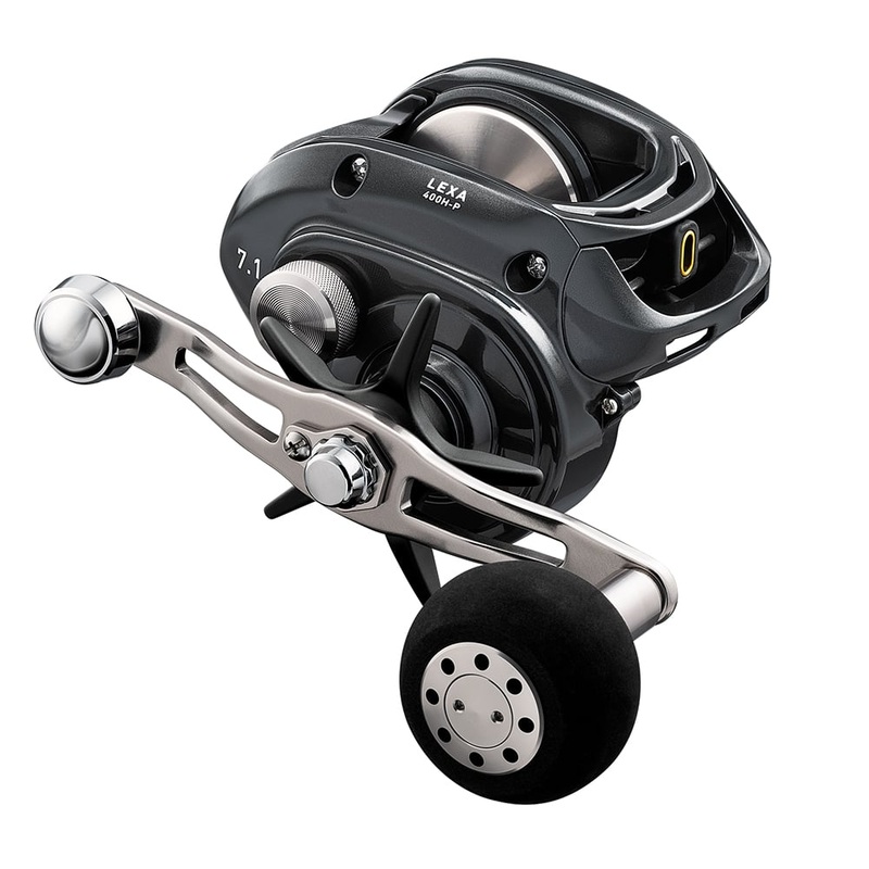 Daiwa Lexa 400 Casting Reel 400HL-P Power Handle 7.1:1 LH | LX400HL-P