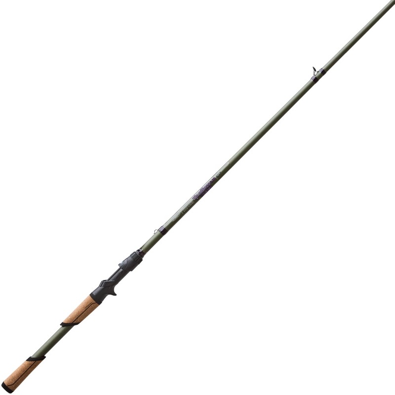 St. Croix Mojo Bass Glass Trigon Casting Rod 7'4" Medium Heavy Power-Crank Glass | JOC74MHM