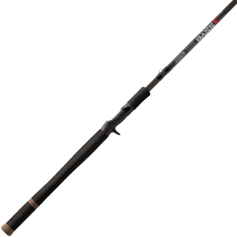 St. Croix Bass X Casting Rods 7'10" Heavy | BACX710HF