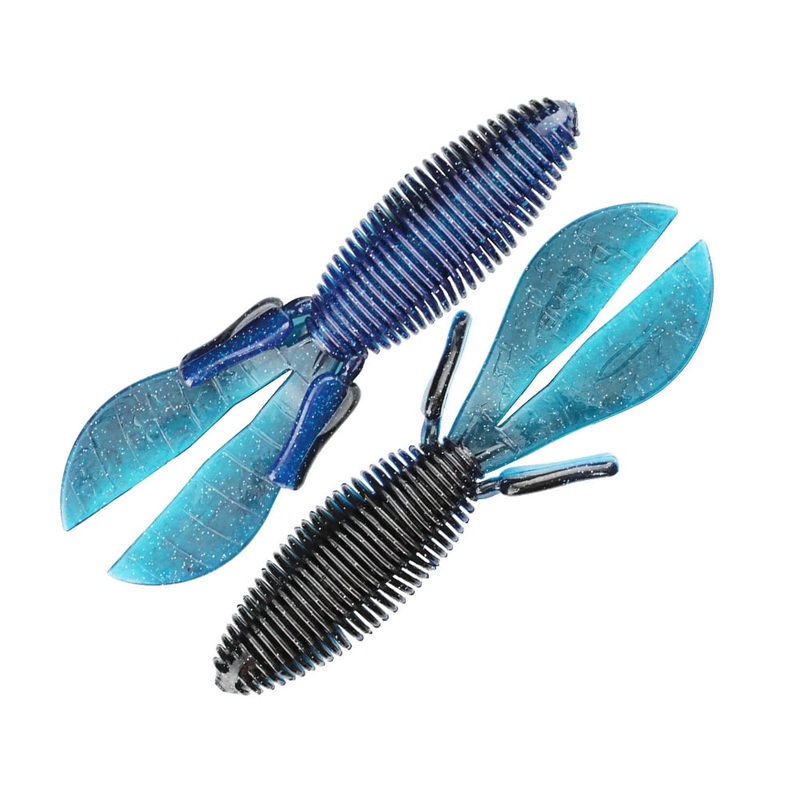 Missile Baits Baby D Bomb 3.65" 30pk Bruiser Flash | MBBD365-BBRF