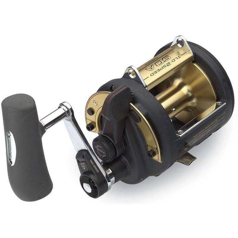 Shimano TLD 2-Speed 50IIA Lever Drag Fishing Reel