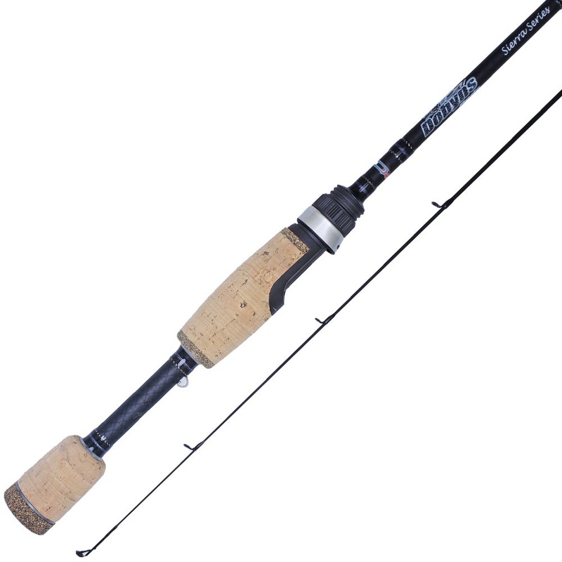 Dobyns Sierra Trout and Panfish Series Spinning Rod 2 Piece 7'0" Ultra Light | STP 700-2SF