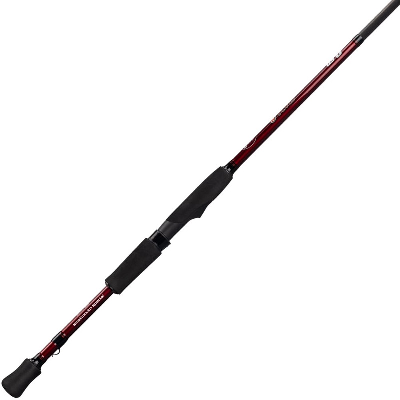 Lew's KVD Series Graphite Spinning Rod 7'2"Medium Light All Purpose/Dock Rod | LKVDGS4