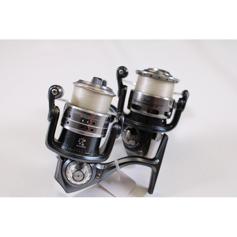 Abu Garcia Orra Power Finesse 35 and Cardinal STX20 - QTY: 2 - Used Spinning Reels - Good Condition