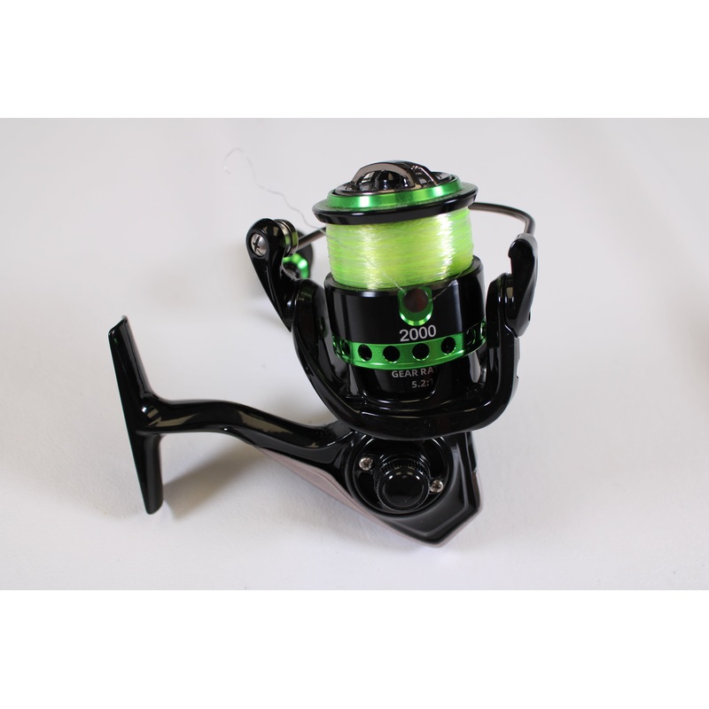 Dobyns Maverick Green MV2000GRNSPIN 5.2:1 - Used Spinning Reel - Excellent Condition