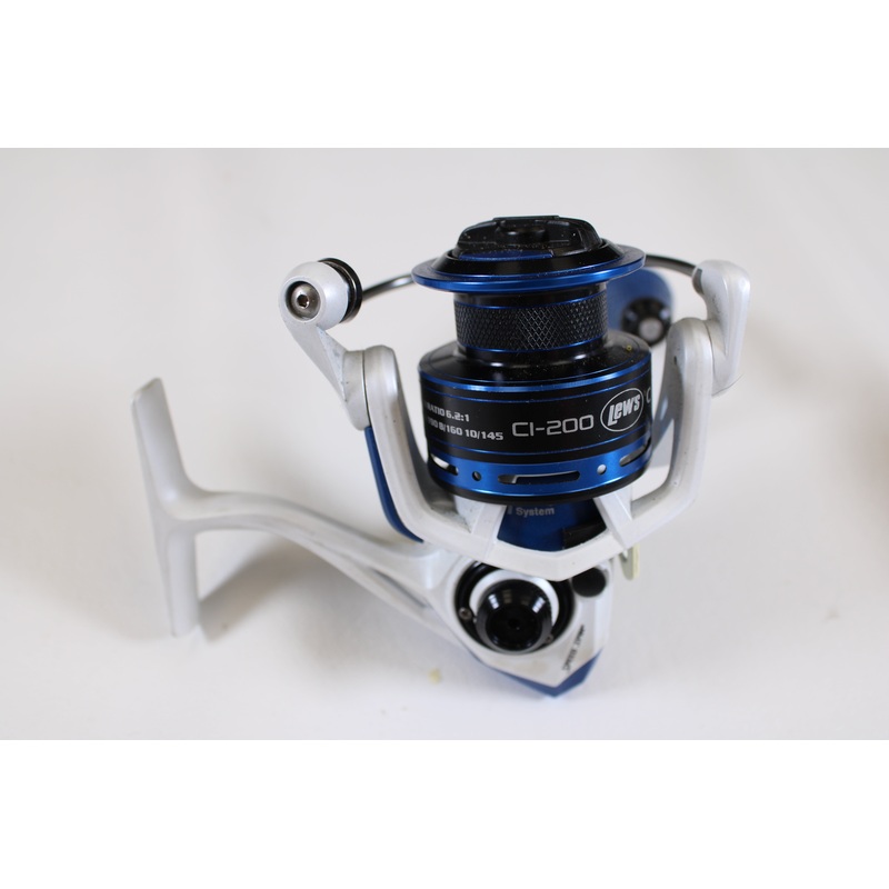 Lew's Custom Inshore CI-200 6.2:1 - Used Spinning Reel - Good Condition