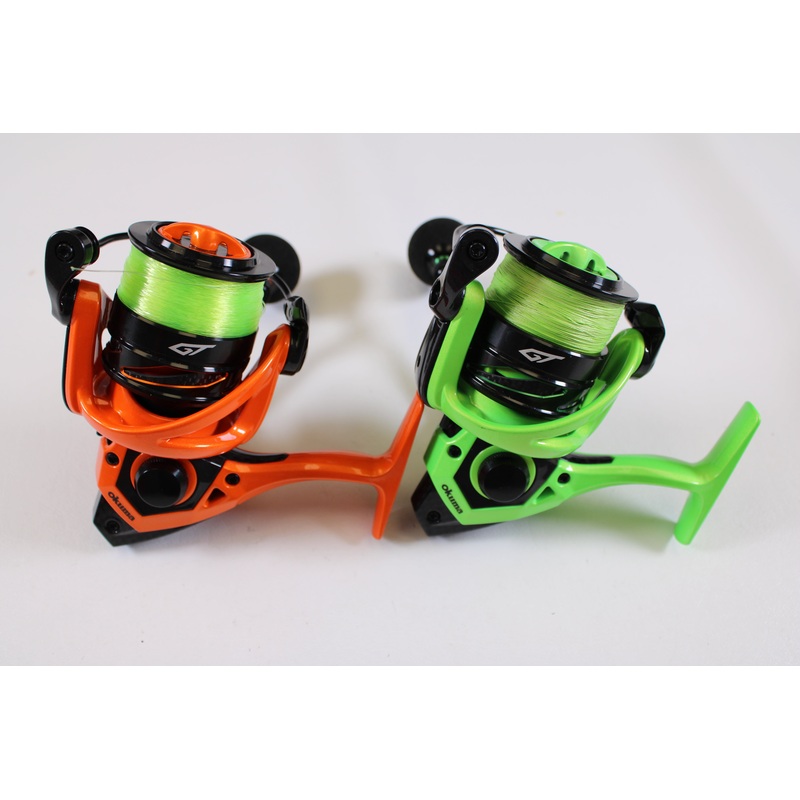 Okuma GT Limited Edition GT-40GN-LTD and GT40OG-LTD 5.0:1 - QTY: 2 - Used Spinning Reels - Excellent Condition