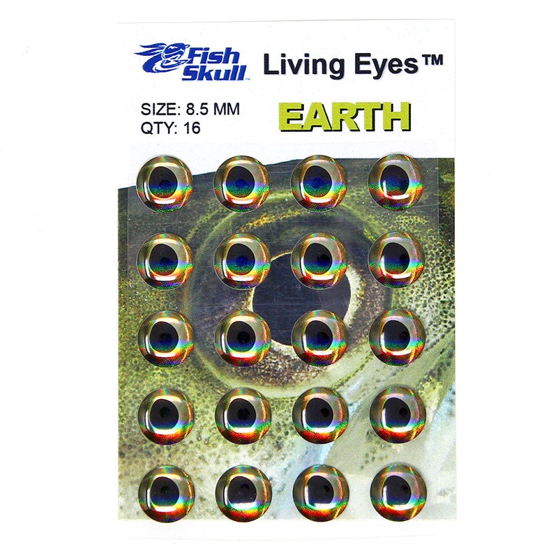 Fish Skull Living Eyes - 3D Holographic Eyes