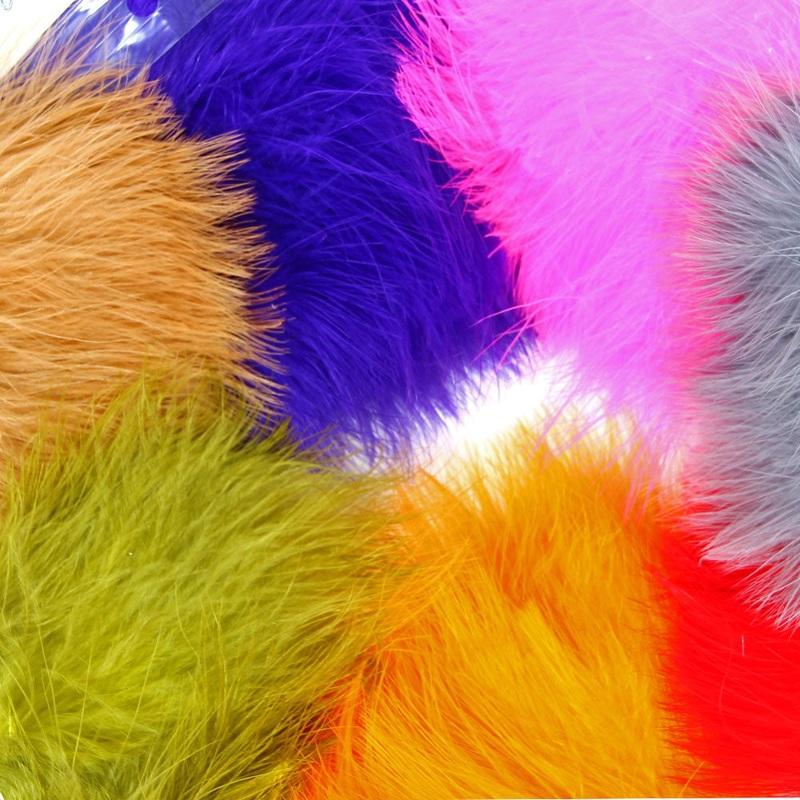 Hareline Marabou - Strung Blood Quills