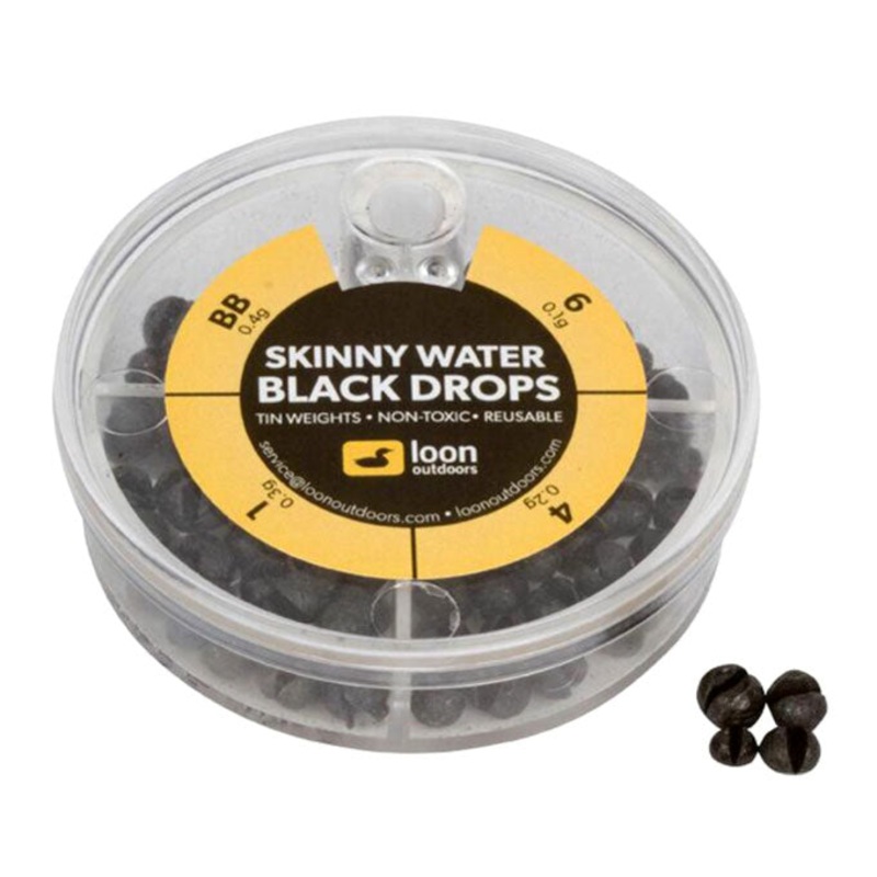 Loon Outdoors Black Drop Split Shot