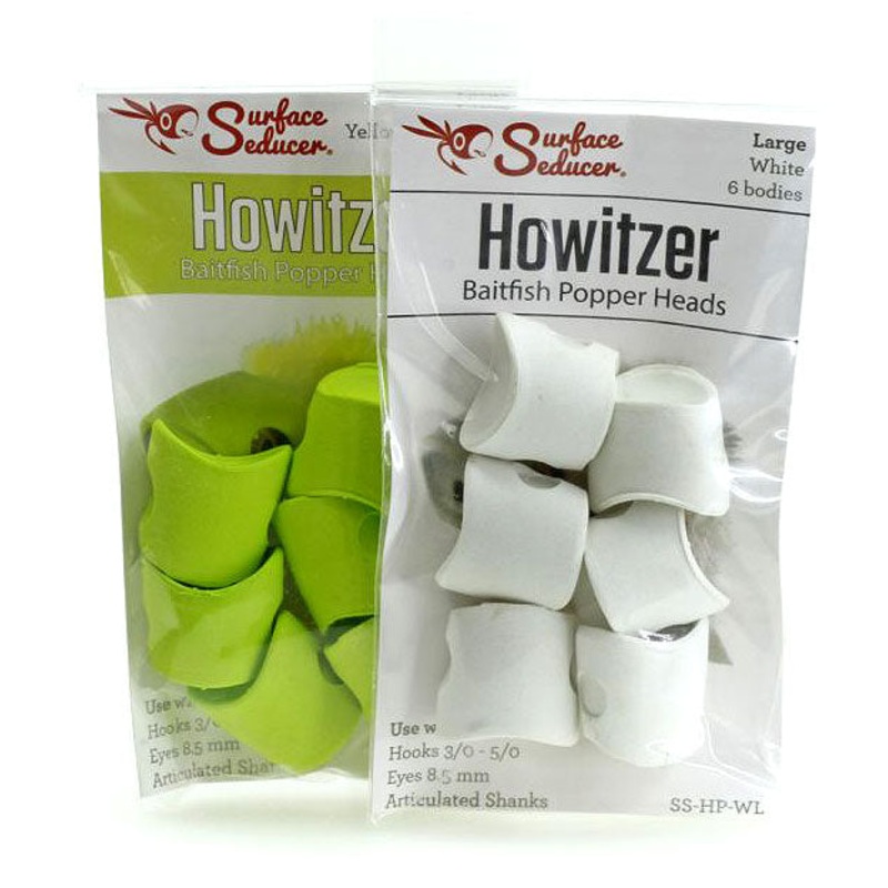 Surface Seducer Howitzer Baitfish Popper Heads