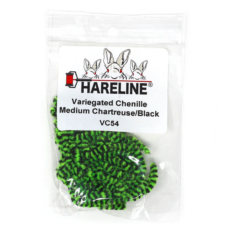 Hareline Variegated Chenille (Medium)