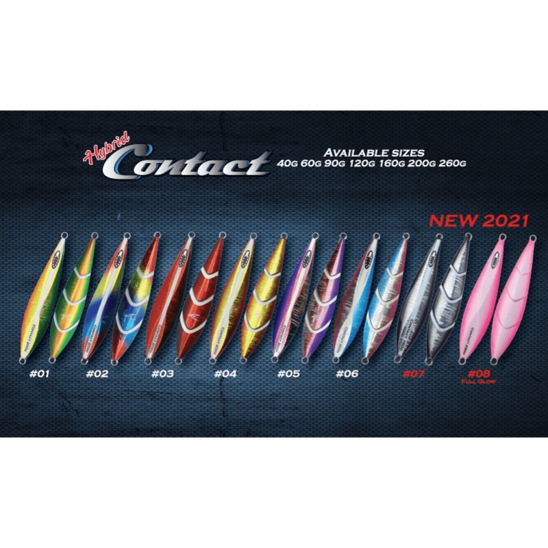 Oceans Legacy Contact Jig Rigged Metal Jig 160 Grams