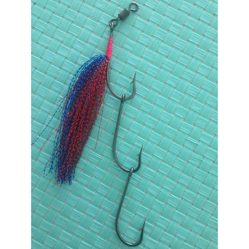 Om Flasher 4/0 - 3 Gang Hooks