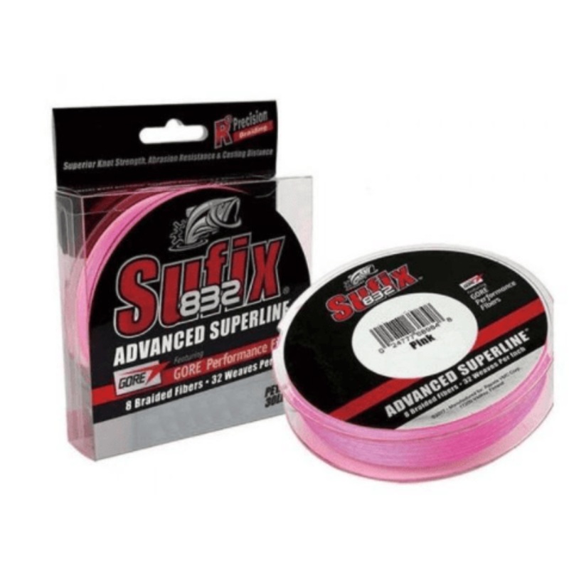 Sufix 832 Advanced Superline Braid Pink - 300Yd