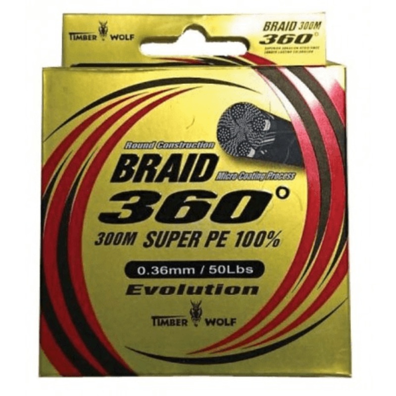 Timber Wolf Braid 300M