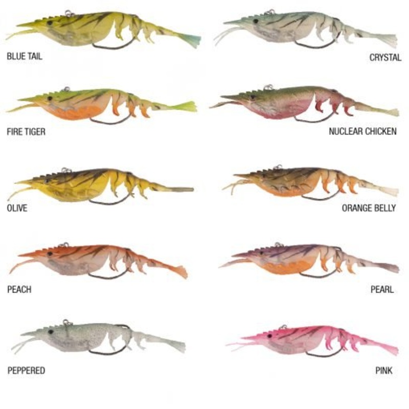 Berkley Shimma Shrimp Weedless Fishing Lure 100mm