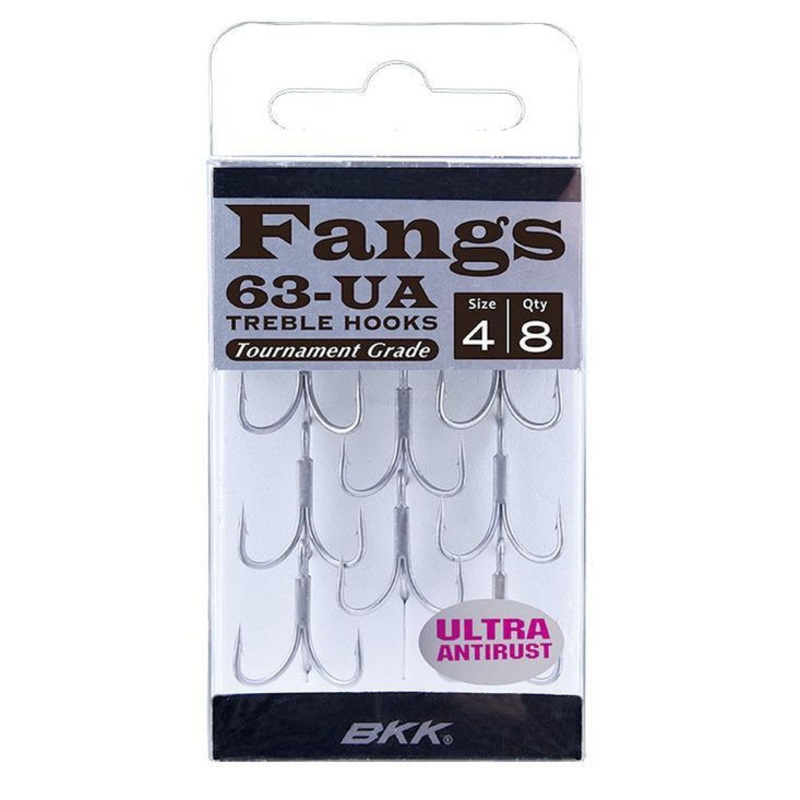 Bkk Fangs 63-Ua Treble Hooks