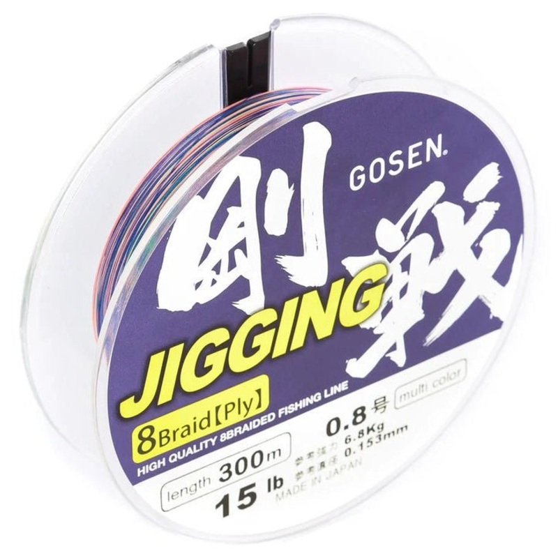 Gosen Jigging Braid 8 Ply- 300M