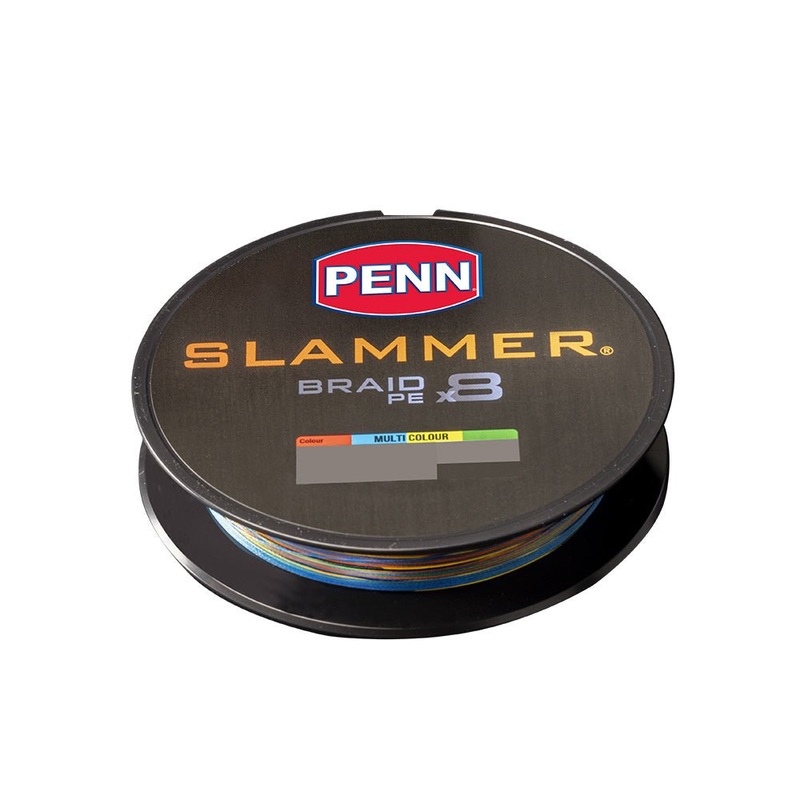 Penn Slammer Multi Colour Braid 400M