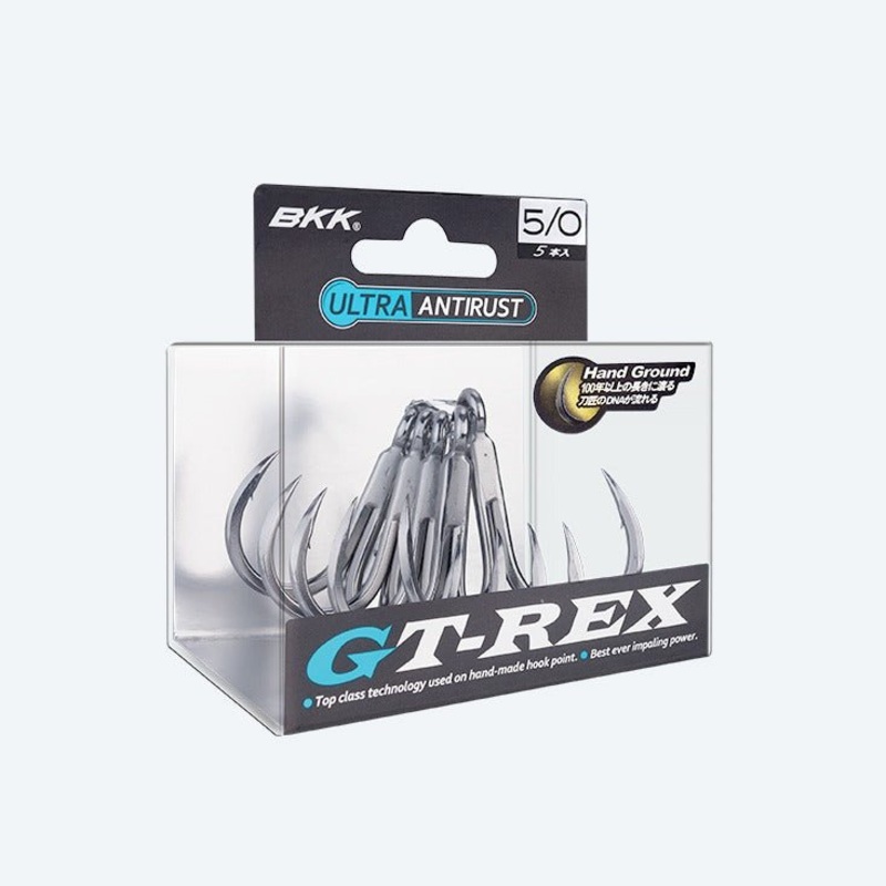 Bkk Gt-Rex Treble Hooks With Barb