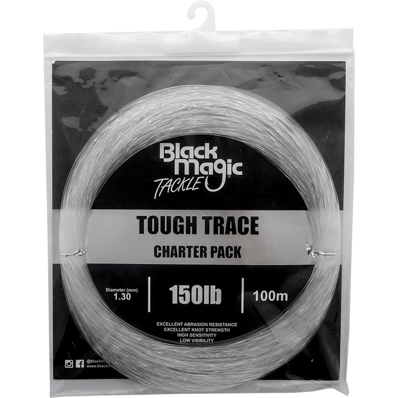 Black Magic Tough Trace Charter Pack 100M