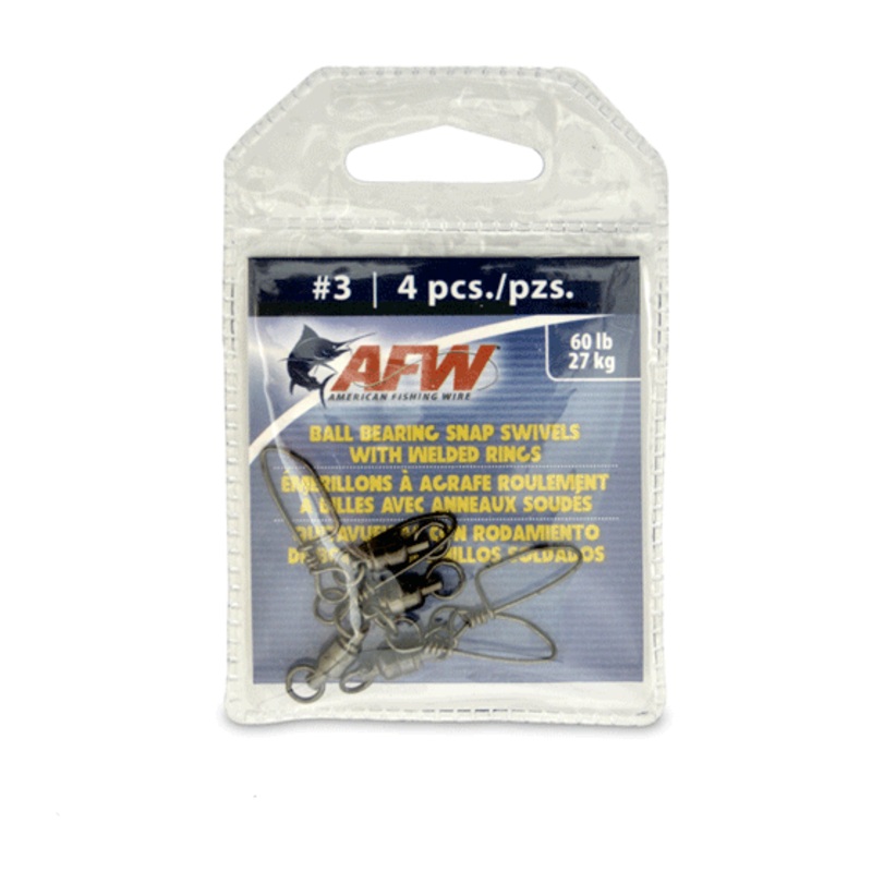 Afw Ball-Bearing Snap Swivels