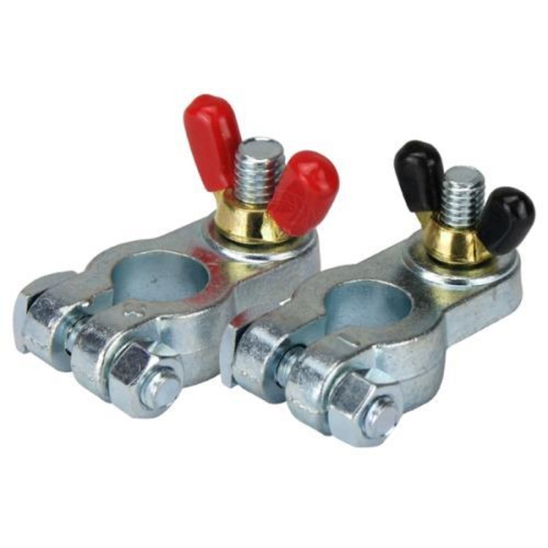 Battery Terminals Zinc Plated X 2