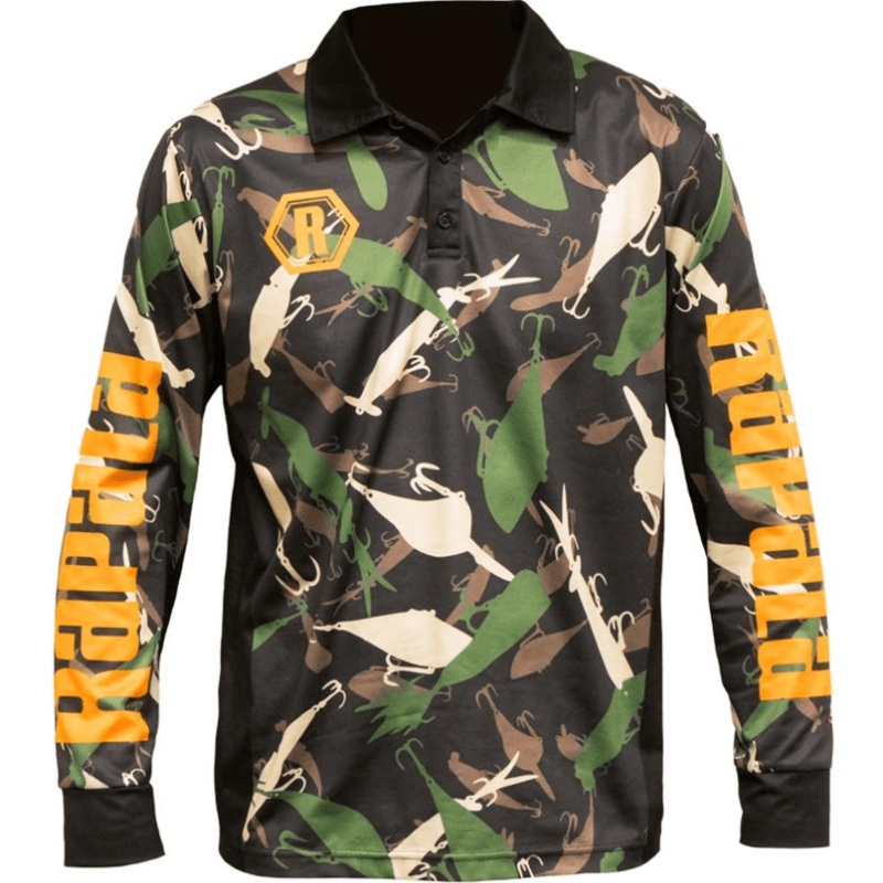 Rapala Tournament Fishing Jersey Camo