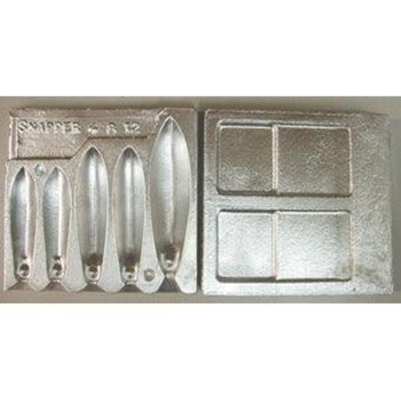 Seahorse Snapper Sinker Moulds