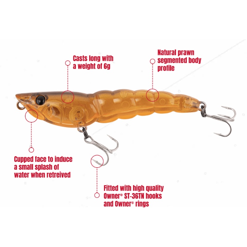 Berkley Pro Tech Prawn Walker 95mm
