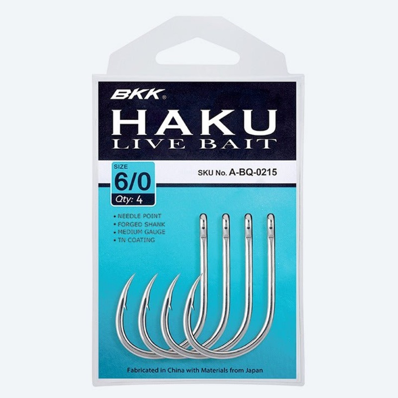 Bkk Haku Live Bait  Hook