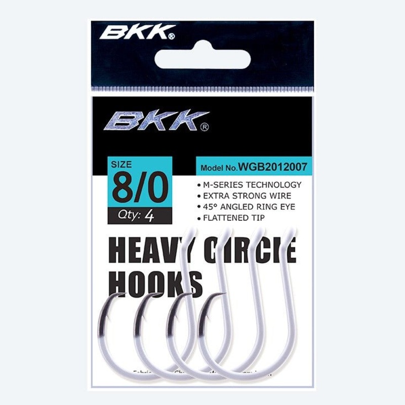 Bkk Offset Heavy Circle Glow Hooks
