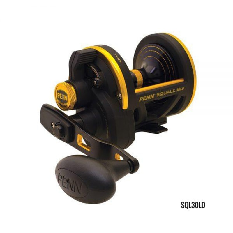 Penn Squall Overhead Lever Drag 2 Speed Reel