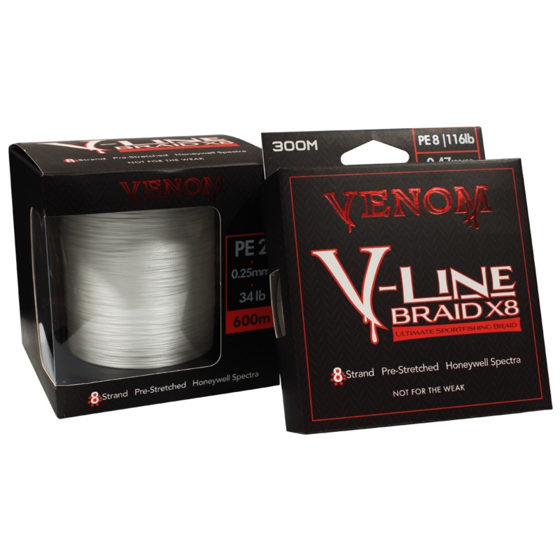 Venom V-Line 8 Strand Braid 300M