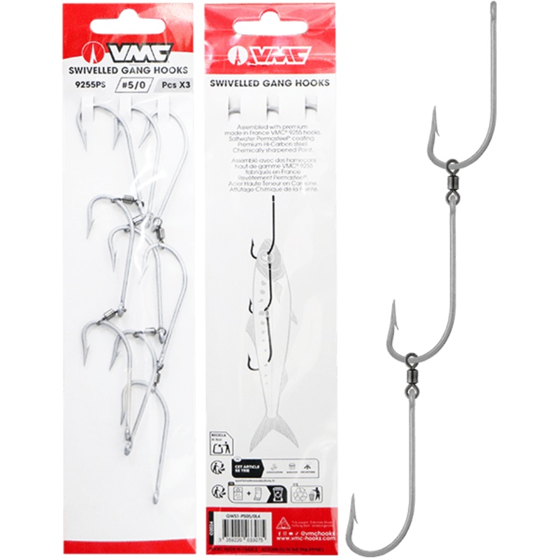 Vmc Swivelled Gang 3 Hooks