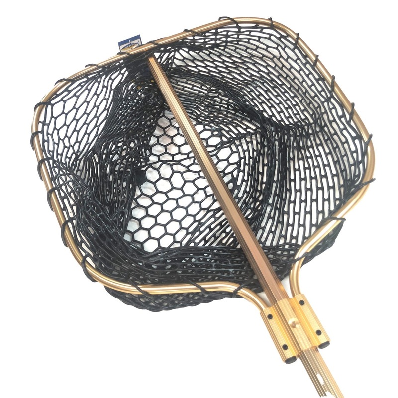 Wilson Fish Friendly Silicone Gold Net Extra Large - 333Rlnxl