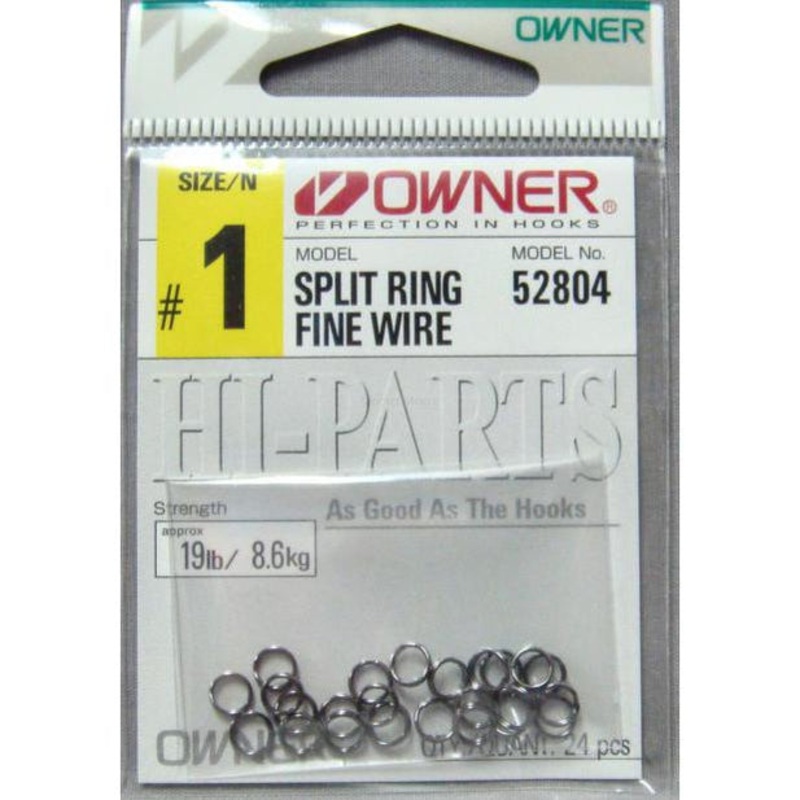 Owner Fine Wire Split Rings