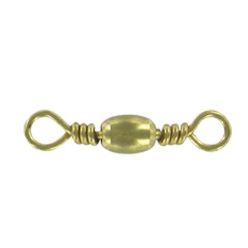 Shogun S459 Brass Barrel Swivels - 12 Pack