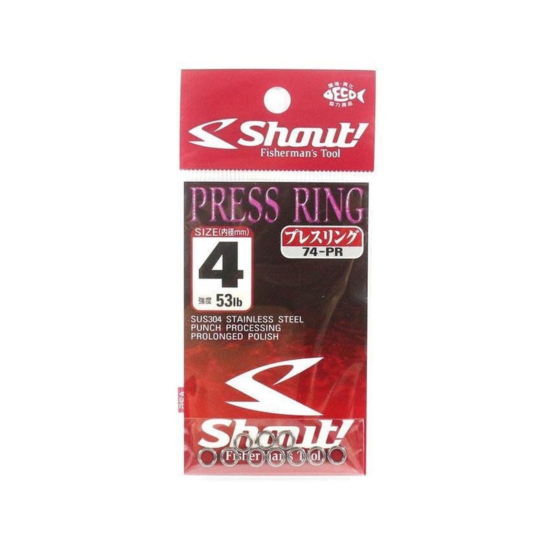 Shout 74-Pr Press Rings
