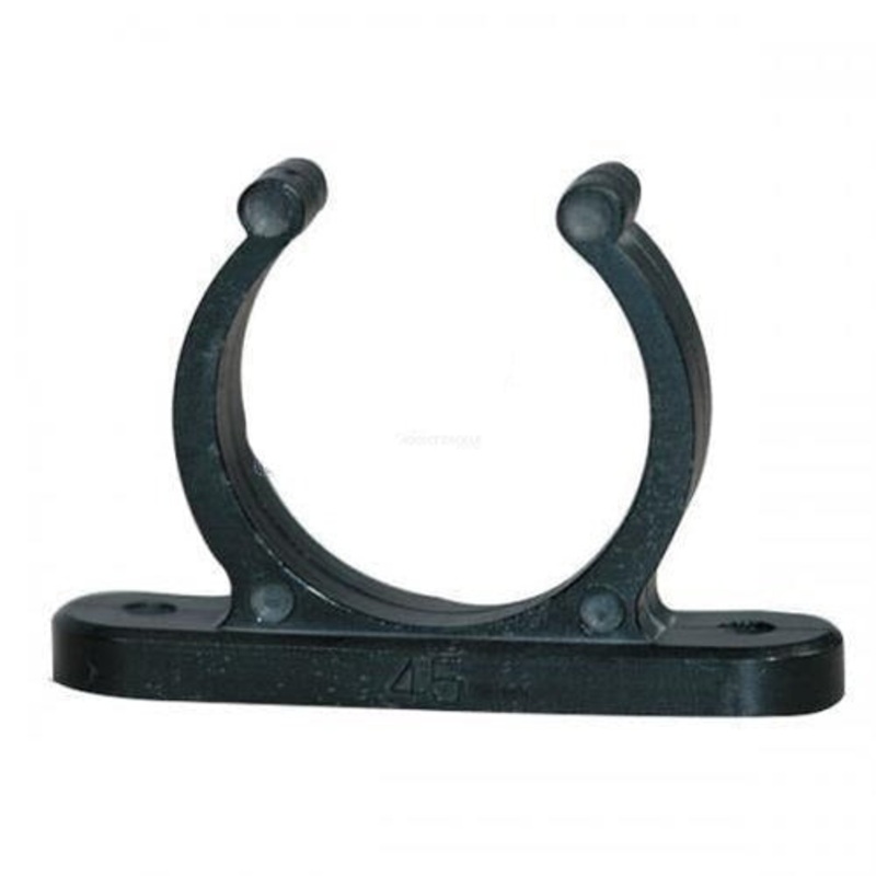 30 mm Black Plastic Tube Clip