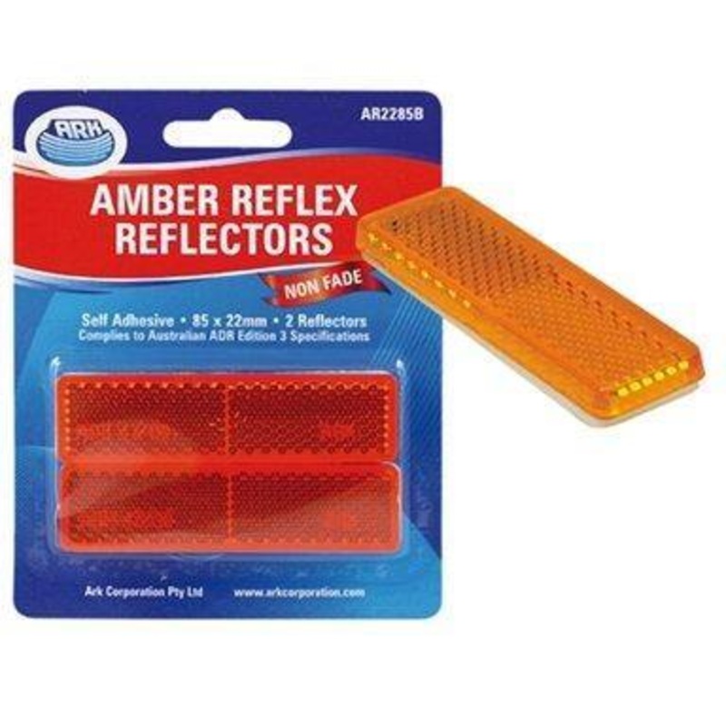 Amber Reflex Reflector