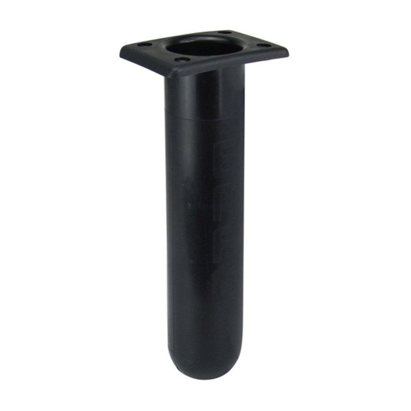 Rod Holder Square Top Black
