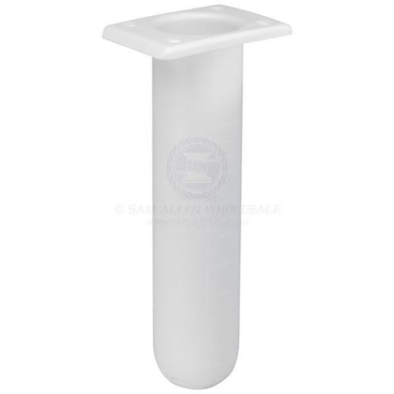 Rod Holder Square Top White