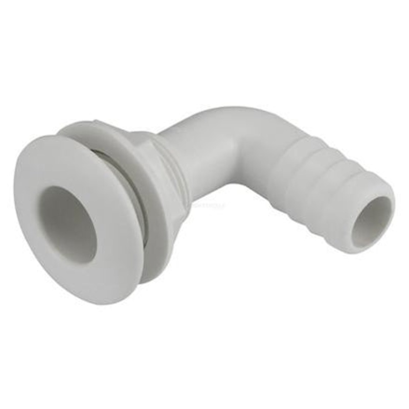 Skin Fitting 90 Deg 3/4" Tail Nylon