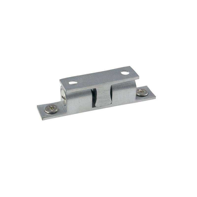 Ball Catch Brass Satin Chrome Finish 43mm