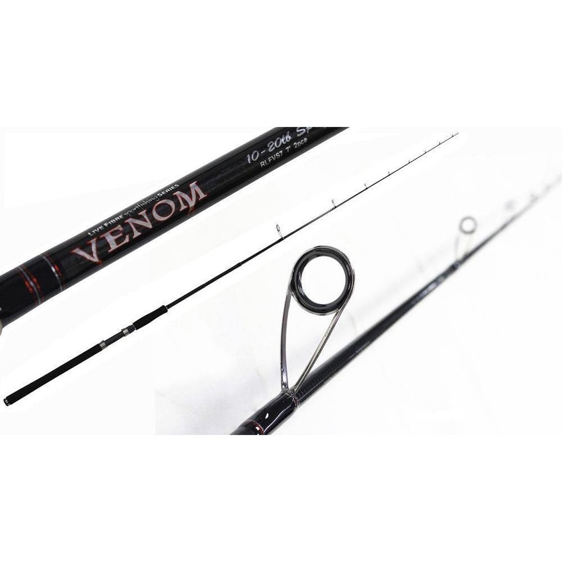 Live Fibre Venom X7 Spin Rods