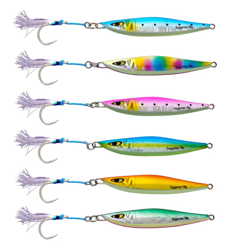 Mustad Daggerman Metal Jig 150 Gram